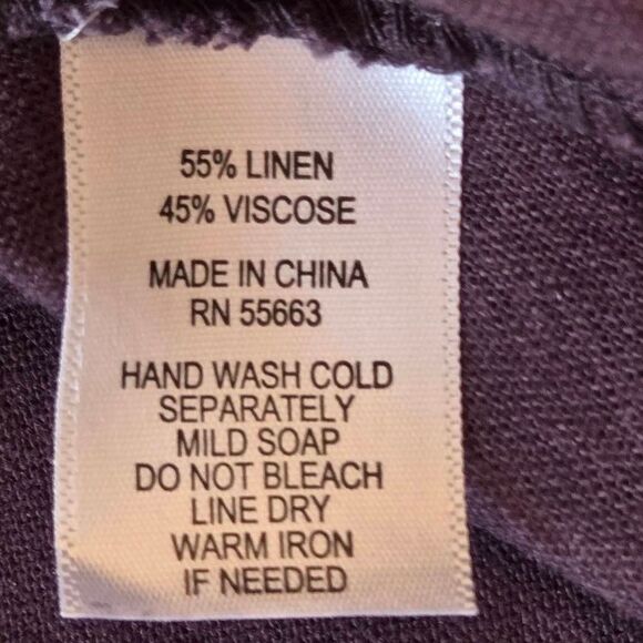 For Cynthia Womens Linen Blend Casual Lagenlook Oversized Pockets Midi Dress XS - Picture 11 of 13